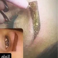 روشن سازی ورق طلامخصوص تاتوقدیمی تیره|خدمات آرایشگری و زیبایی|رفسنجان, |دیوار