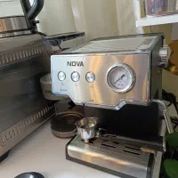 آسیاب قهوه AIKO آلمانی و اسپرسو ساز نوا 153