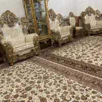 مبل سلطنتی ۹نفره|مبلمان خانگی و میز عسلی|زاهدان, |دیوار