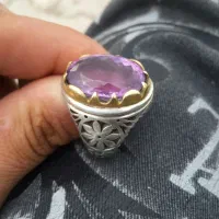 انگشتر نقره اماتیس