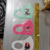 ماسک بچه گانه طرح دار