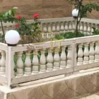 موزائیک نرده پلیمری صراحی یکمتر سفید|مصالح و تجهیزات ساختمان|تبریز, |دیوار