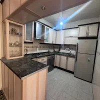 کابینت MDF آشپزخانه با سینک و هود