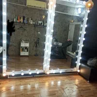 اینه قدی هالیودی بزرگ عرض ۱۴۵ دوتا اینه معمولی