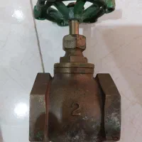 شیر فلکه برنجی