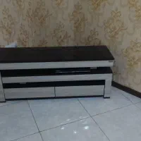میز تلویزیون جدید دو رو بزرگ کوچک شوهایگلاس