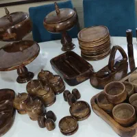 سرویس پذیرایی چوب گردو نصف قیمت واقعی|ظروف سرو و پذیرایی|ابهر, |دیوار