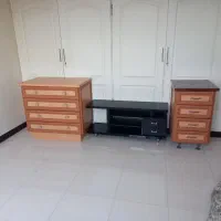 دراور سفارشی میز زیر تلویزیون مشکی سفارشی