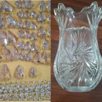 لاله لوسترواویزکریستال کنارسالنی