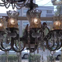 لوستر سنگی جدید|لوستر و چراغ آویز|مشهد, رضاشهر|دیوار