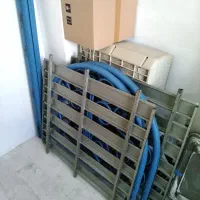 تخت یکنفره فلزی