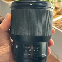 لنز ۸۵ سیگما در حد بسیار تمیز کنون|دوربین عکاسی و فیلمبرداری|شیراز, معالیآباد|دیوار