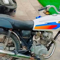 موتورسیکلت 125پلاک قدیم مدل 83مدارک کارت پلاک