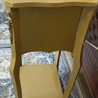 میز تلفن 2 کشو طلایی آکبند|میز تلفن|رباط‌کریم, رباط‌کریم|دیوار