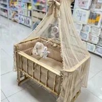 گهواره سنتی سیسمونی نوزاد تخت کنار مادر تولید مدلq