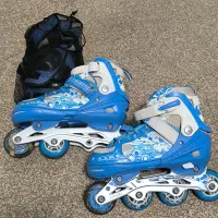 کفش اسکیت وی استایل با لوازم ایمنی