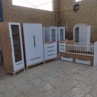 سرویس خواب کودک و نوجوان چوبی و mdf|اسباب و اثاث بچه|قم, سالاریه|دیوار
