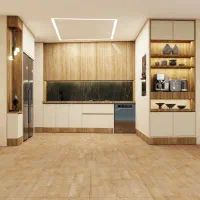 کابینت.کمددیواری.کاغذدیواری.پرده