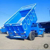 نیسان کمپرسی حمل بار نخاله ماسه شن مصالح