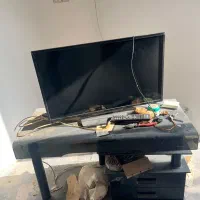 تلوزیون۳۲اینچی با زیرتلوزیون