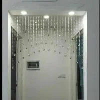سفارش پرده های زیبا و پرتراکم کریستالی و لوازم|پرده، رانر، رومیزی|اهواز, زردشت|دیوار