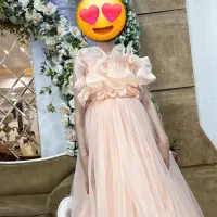 ۳ عدد لباس مجلسی دخترانه در حد نو|لباس|آمل, |دیوار