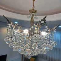 لوستر پنج شاخه|لوستر و چراغ آویز|ری, فیروزآبادی|دیوار