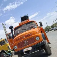 بنز ده چرخ 64 زیر مایلر|خودرو سنگین|اصفهان, دستگرده|دیوار