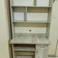 میز تحریر + کتابخانه