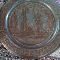 سینی مسی خیلی قدیمی ومحکم