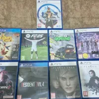 فروش بازی های ps5 وps4 در حد پلم