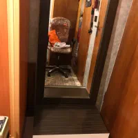 اینه قدی جنس ام دی اف با یک عدد کشو در حده نو|آینه|چالوس, |دیوار