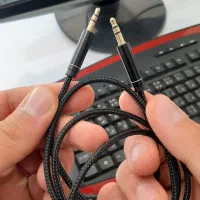 انواع کابل aux از ۱ متر تا ۳ متر|لوازم جانبی موبایل و تبلت|مبارکه, |دیوار