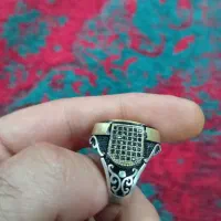 انگشتر نقره 925 وزن بالا مدل بی نظیر|جواهرات|سقز, |دیوار