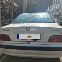 پژو پارس سفید مدل ۱۳۸۷