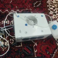 کولر درجا آبی  خودرو فن بزرک پنج خروجی