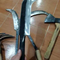 تبر ، داس ، چنگک ، دومدل داس علف زن|کوهنوردی و کمپینگ|تالش, هشتپر|دیوار