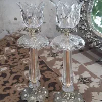 آینه وشمعدان ومیزکنسولی طرح برنج|بوفه، ویترین، کنسول|ری, هاشمآباد|دیوار