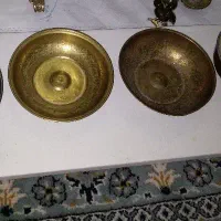 کاسه دعا  مسی قدیمی ۸۰ساله