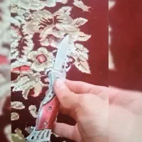 چاقو دکمه ای