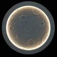 تابلو ماه ۴۵سانتی|تابلو، نقاشی، عکس|تبریز, |دیوار