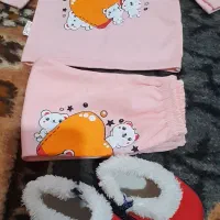 لباس بچگونه آک،با کفش خوشگل فقط ۱۵۰تومن
