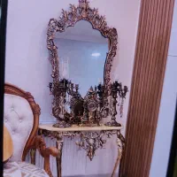 آیینه کنسول طرح برنز