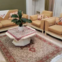 مبل راحتی ۷ نفره با کوسن و میز و عسلی|مبلمان خانگی و میز عسلی|تهران, یوسف‌آباد|دیوار