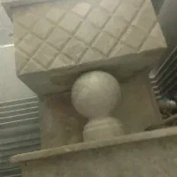روشویی سنگی کامل با اینه