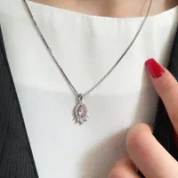 گردنبند نقره تلسکوپی روکش طلا کد 215 روز دختر|بدلیجات|تبریز, |دیوار