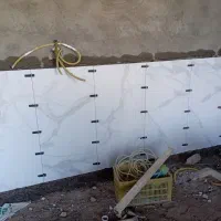 نصب اسلب چسپی کاشی کاری حرف ای رفسنجان|خدمات پیشه و مهارت|رفسنجان, |دیوار