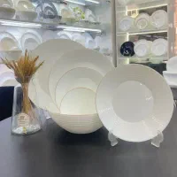 سرویس آرکوپال ۶ نفره ۲۶ پارچه لب طلا قالب هارنا