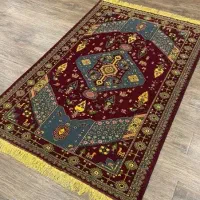 قالیچه ۳ متری چله ابریشم خراسان