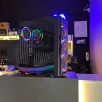 کیس گیمینگ و رندرینگ /12400f/1060|رایانه رومیزی|تهران, شهرک چیتگر|دیوار